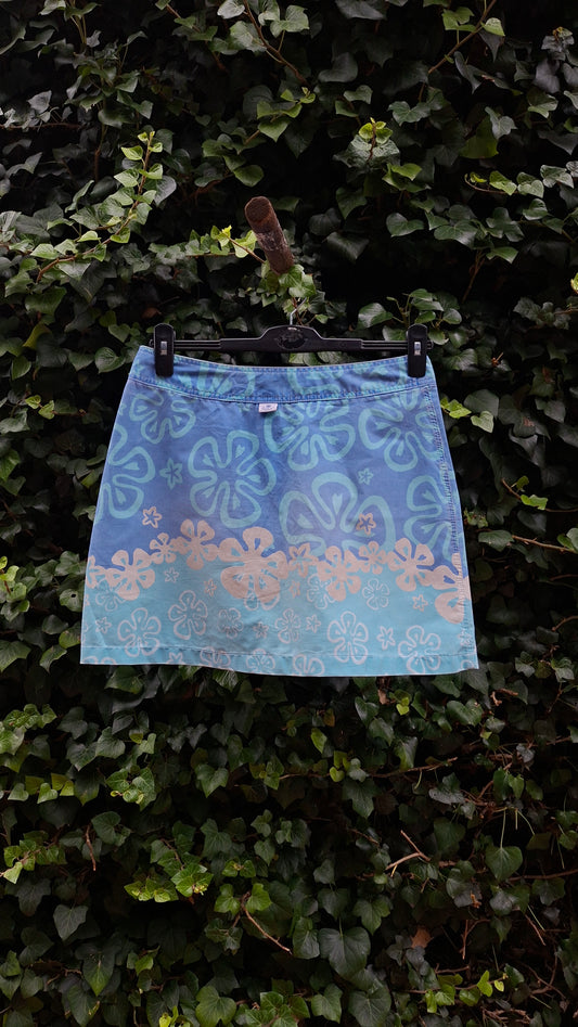 Oneye Surfwear Tropical Blue Skirt