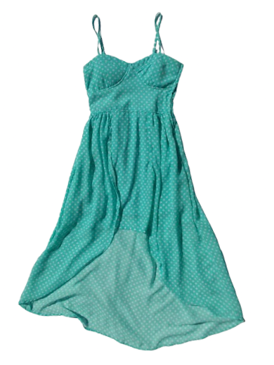 Mint Green Polka Dot Dress