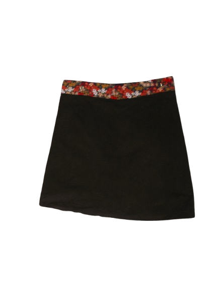 Tony - Floral Brown Adjustable Skirt