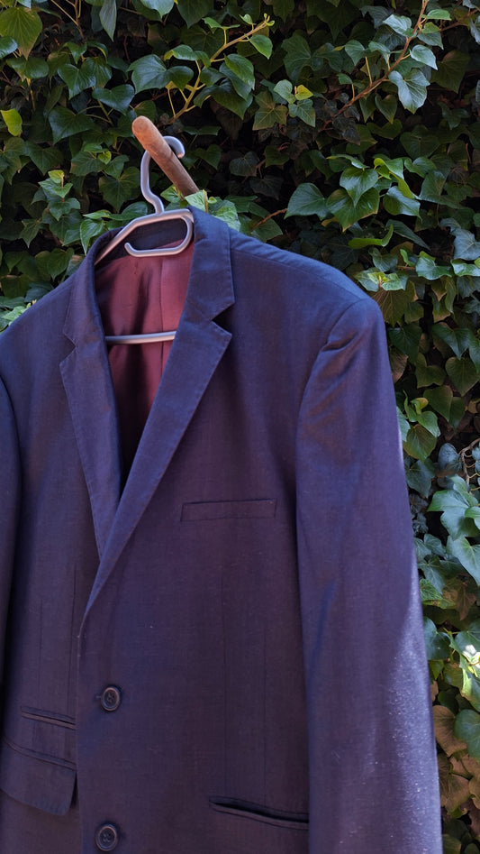 Signature navy blue suit