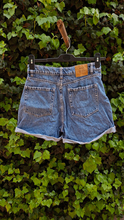 Stradivarius Demin Shorts