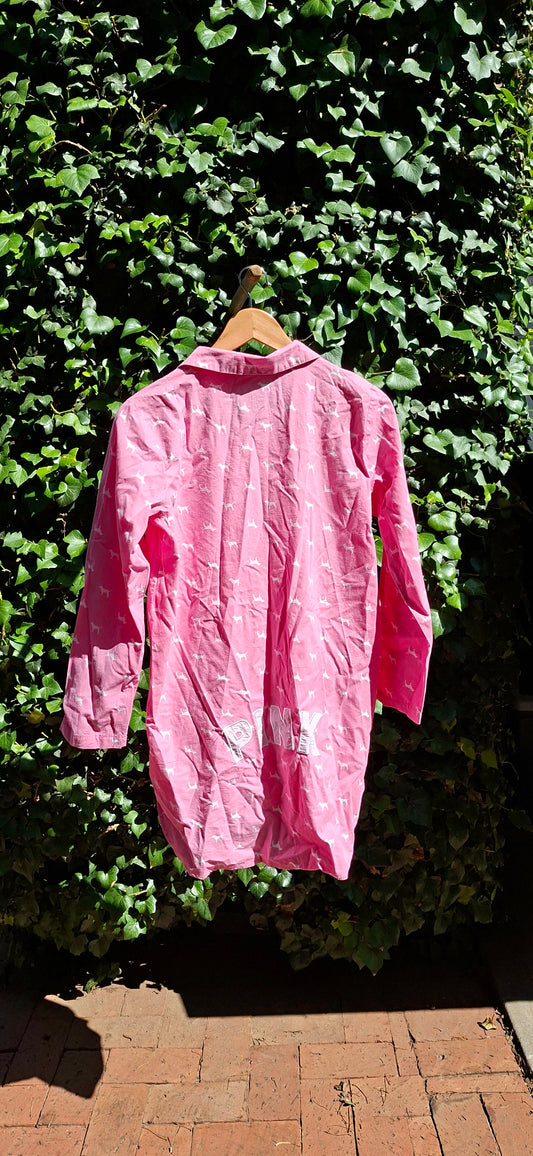 Victoria Secret PINK- Long Sleeve Nightie