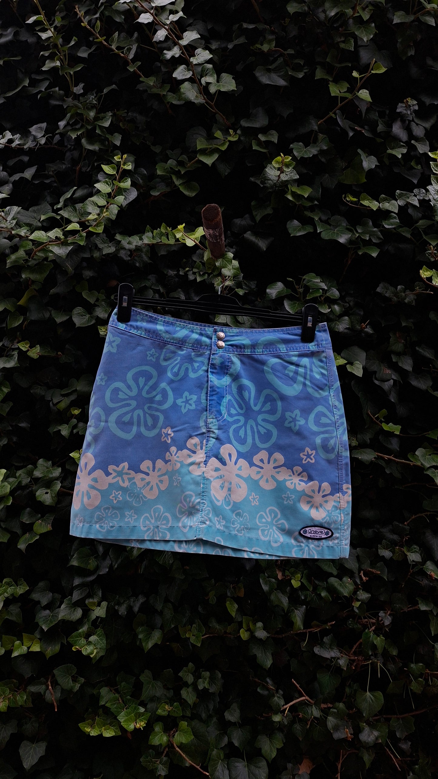 Oneye Surfwear Tropical Blue Skirt