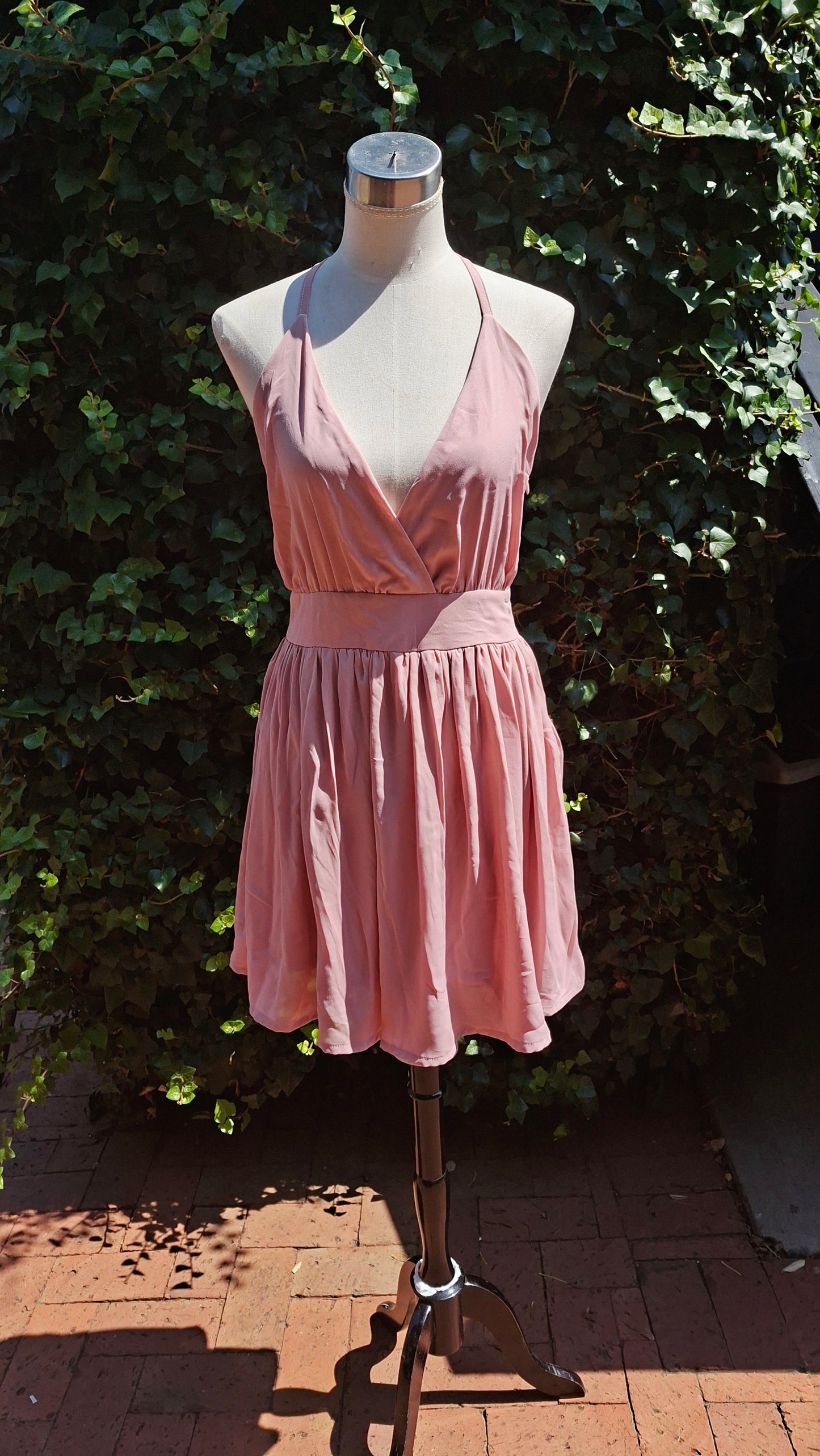 Jamie Gold Pink Dress