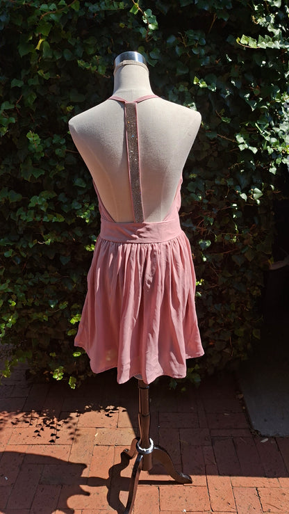 Jamie Gold Pink Dress