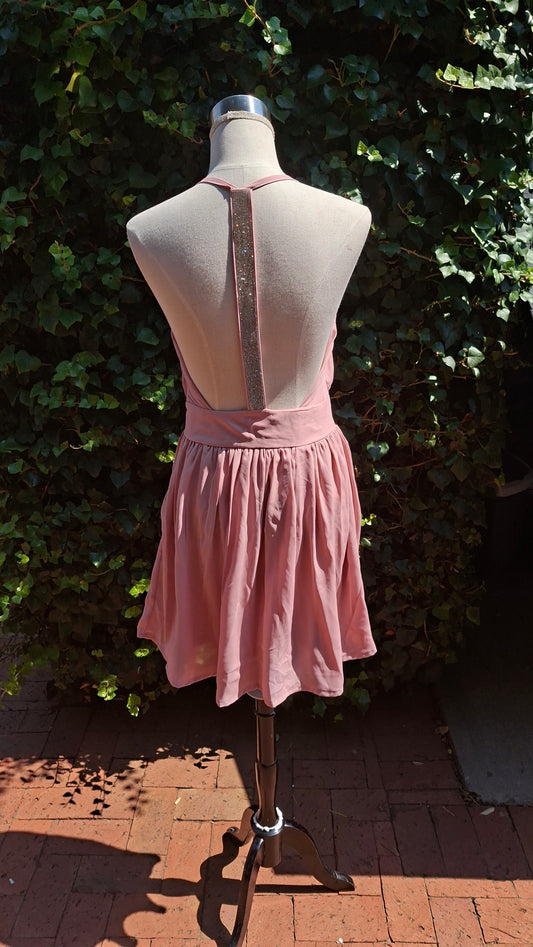Jamie Gold Pink Dress