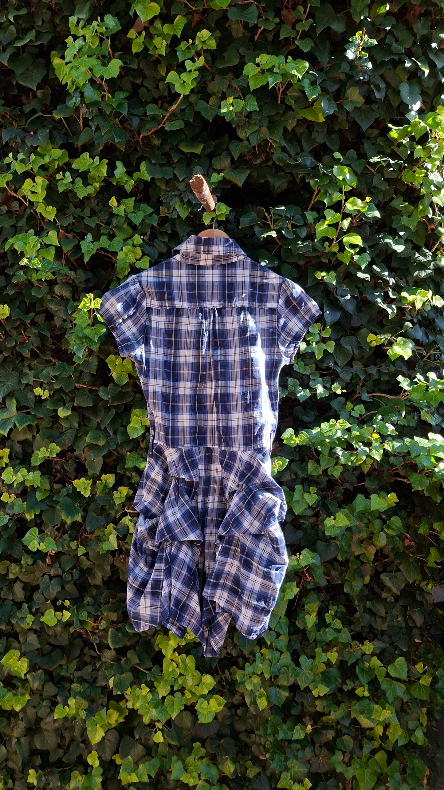New Look - Blue Checkered Dress