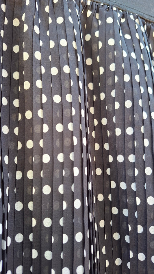 Black Polka Dot skirt