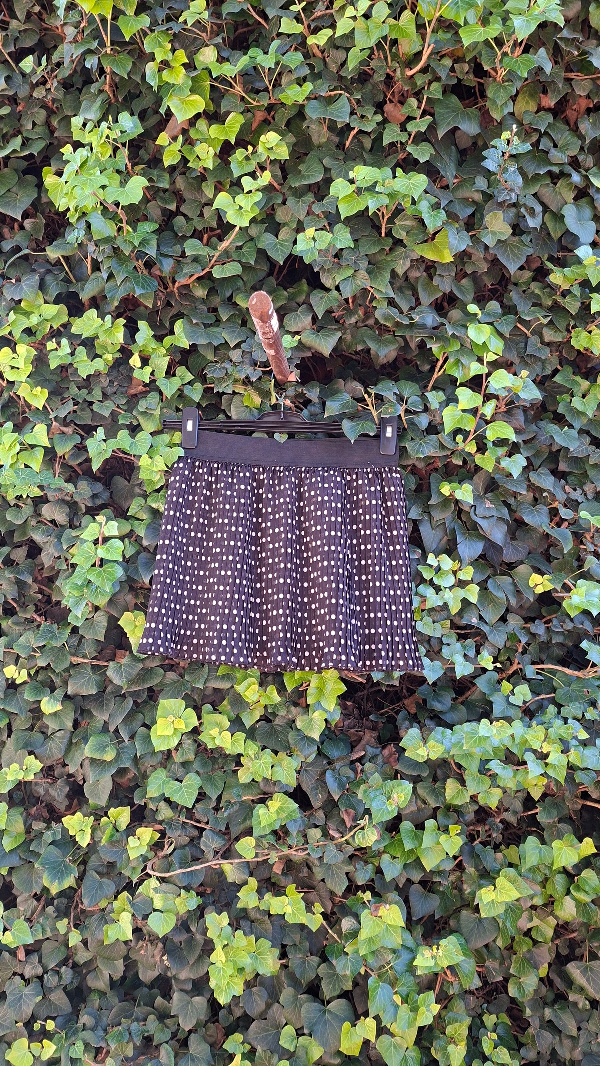 Black Polka Dot skirt