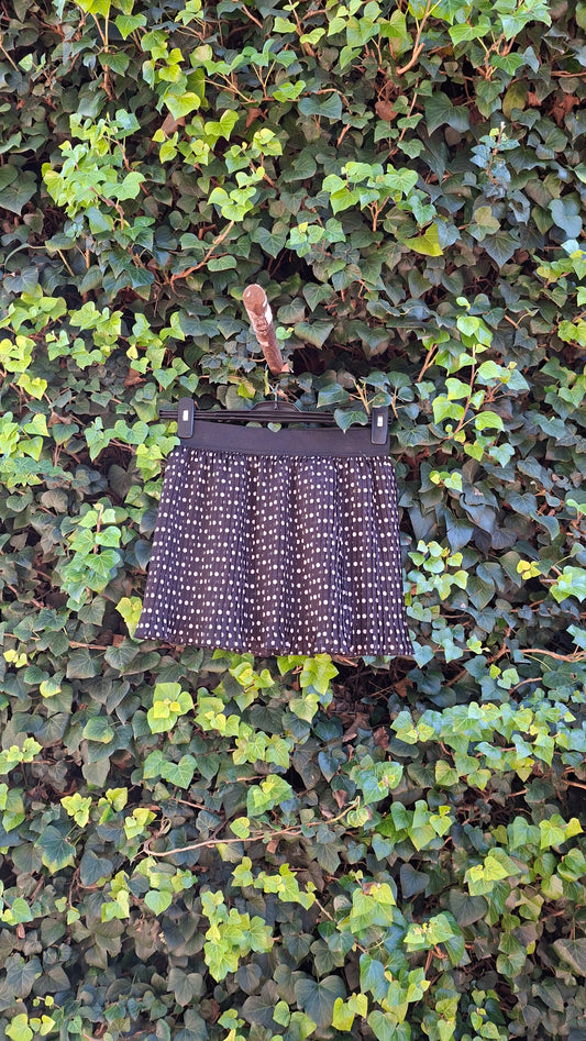 Black Polka Dot skirt