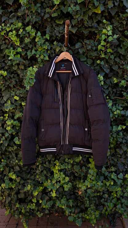 Black Yale Oumo Bomber Jacket