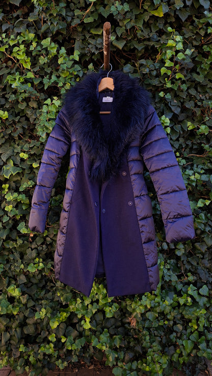 Blue Motivi Coat