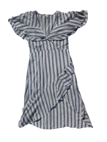 River Island - Blue & White Striped Dress
