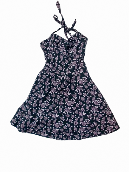 Select UK - Black & Pink Floral Dress