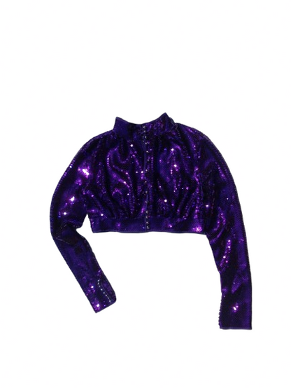 Rabanne X H&M Purple Sequin Jacket