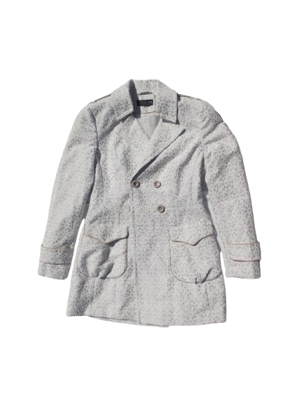 Savida White Blazer