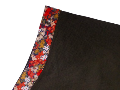 Tony - Floral Brown Adjustable Skirt