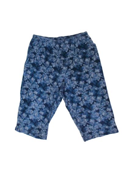 Woolworths - Blue Floral 3/4 Pants