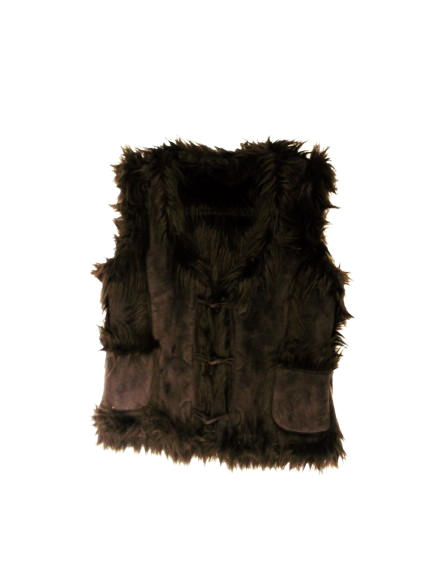 Tally Weilj - Brown Faux Fur Vest