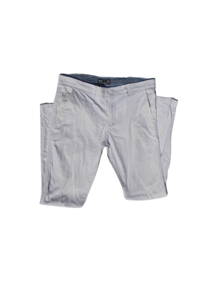 Oakridge White Chino Trousers