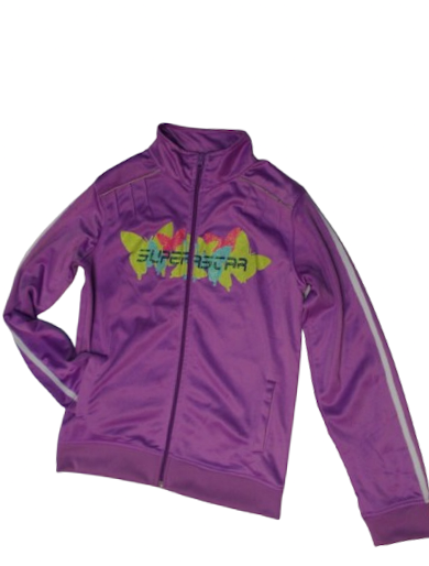Purple Superstar Tracksuit Top