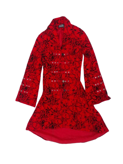 Hearts and Roses Victorian Coat