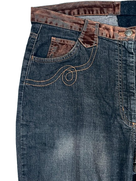 Dark Wash Demin Jeans