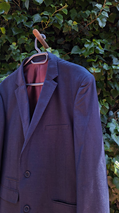 Signature navy blue suit
