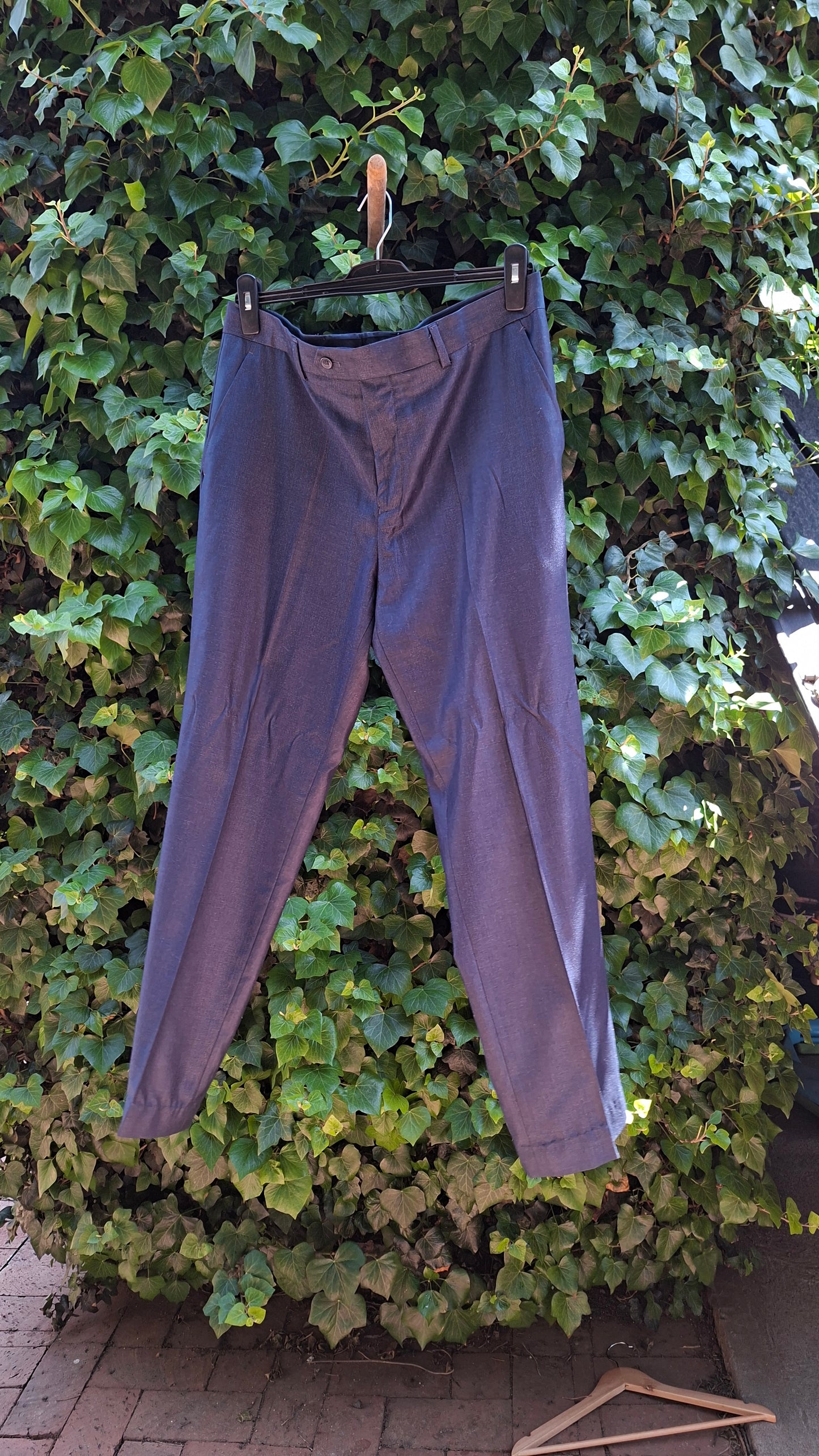 Signature navy blue suit