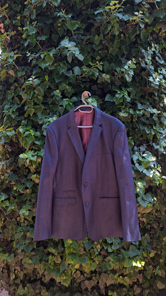 Signature navy blue suit